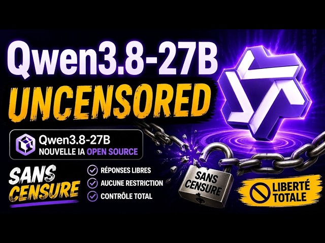 Qwen 3.8 27B UNCENSORED is INSANE !!!! An EXCEPTIONAL no limt AI !!🤖❗️