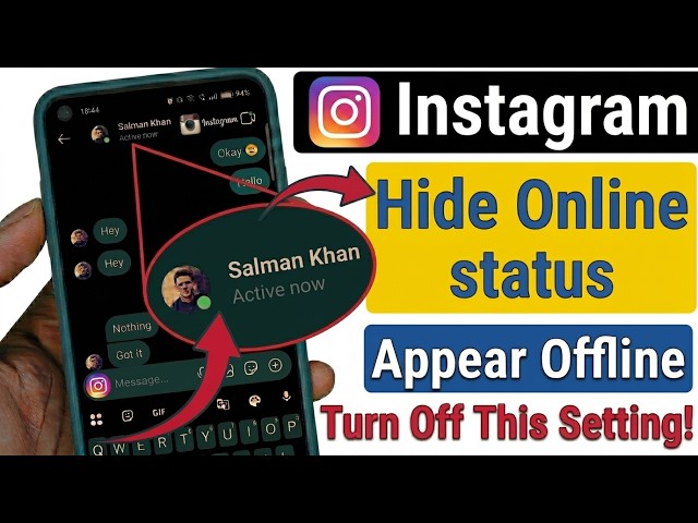 Instagram par Online hote huye bhi Offline kaise Dikhe | Instagram Me Online Hide Kaise Kare
