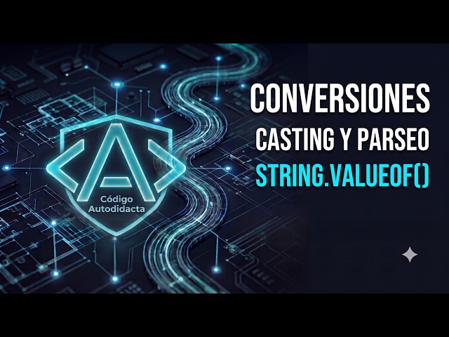 Conversiones en Java: Casting Implícito, Explícito, Parseo y String.valueOf() — Lección 29