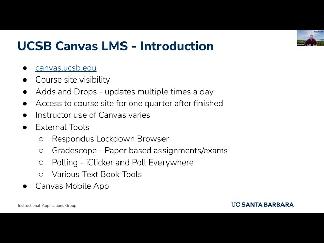 2026 Orientation - Academic Technology Webinar Canvas & Student Success Hub