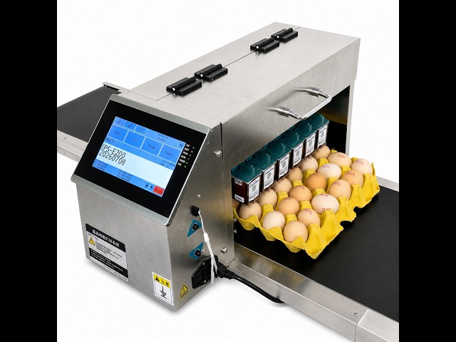 🥚 High-Speed Egg Coding Solution | IPS-E200 6-Head Egg Printer