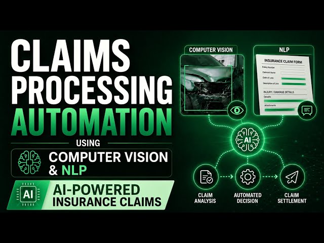 Claims Processing Automation using Computer Vision & NLP | AI-Powered Insurance Claims | Uplatz