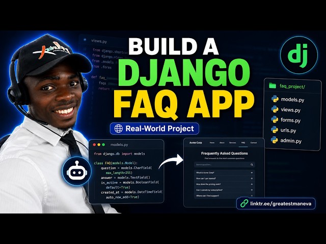 Building a Production-Ready FAQ App in Django (Models, Forms, Views & Admin)