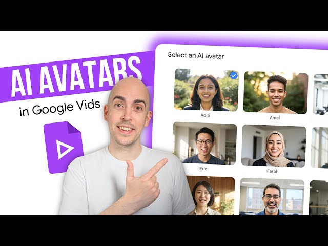 Genera avatares de IA gratis en Google Vids