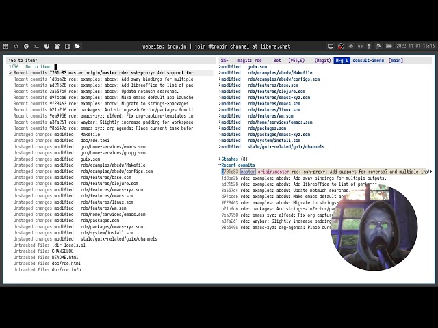 EmacsConf 2022: rde Emacs introduction - Andrew Tropin (he/him)