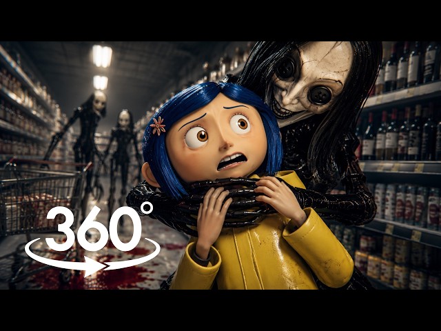 The Monster Wasn’t The Real Danger… | Coraline VR 360° 🔥