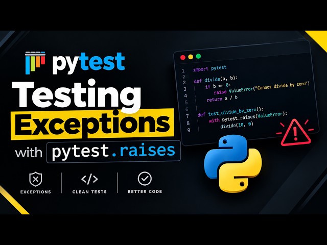 Crash-Proof Your Python Code with pytest.raises (Episode 2)