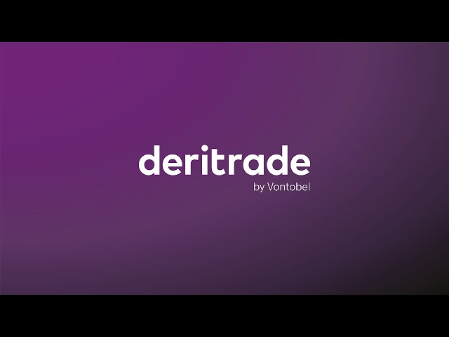 deritrade App - Investieren mit Zertifikaten ist jetzt so einfach wie noch nie!