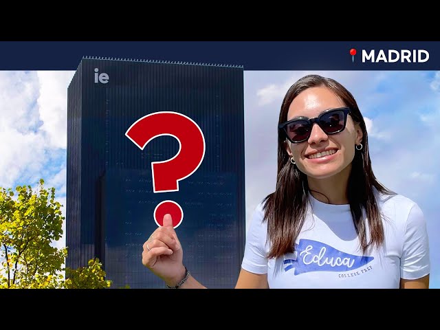 The MOST MODERN UNIVERSITY in SPAIN 🇪🇸 — IE Madrid Campus Tour