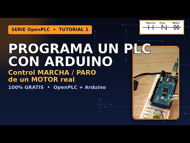 OpenPLC + Arduino Mega: Your First Motor Control Circuit (Tutorial #1)