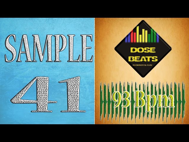 Sample 41 (Brass) 93 Bpm, Prod. DoSe Beats - CREA TU BASE DE RAP