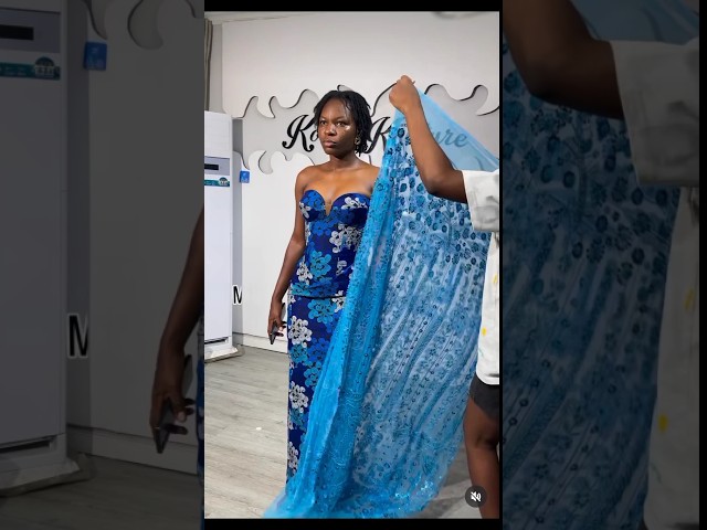 Beautiful Lace Draping Technique for a Fitted Dress #draping #fashion #tutorial #easytomake #wedding