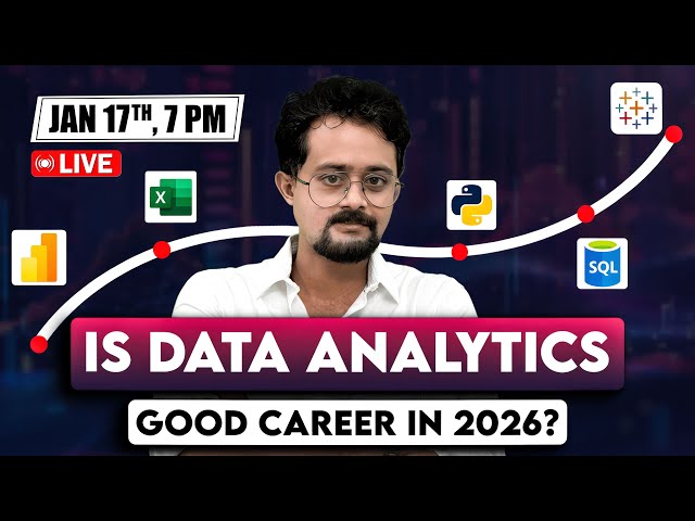 Is Data Analytics a Good Career in 2026? | Live Q&A