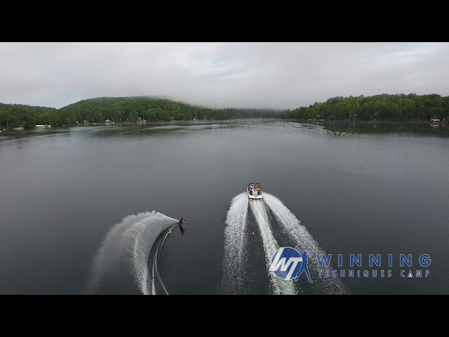 Drone Slalom Ski! | Winning Techniques