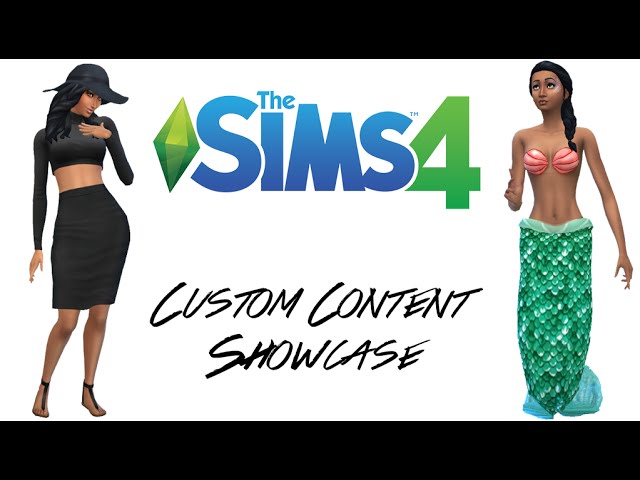 The Sims 4: Pencil Shirt, Mermaid Outfit, Deco Cars & More!