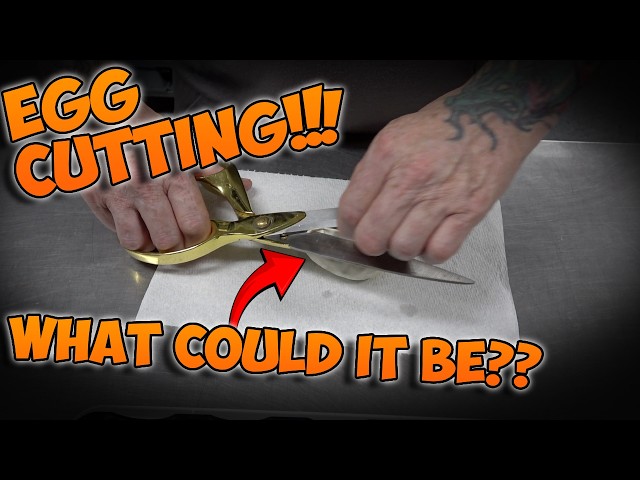 What Could It Be?? EGG CUTTING