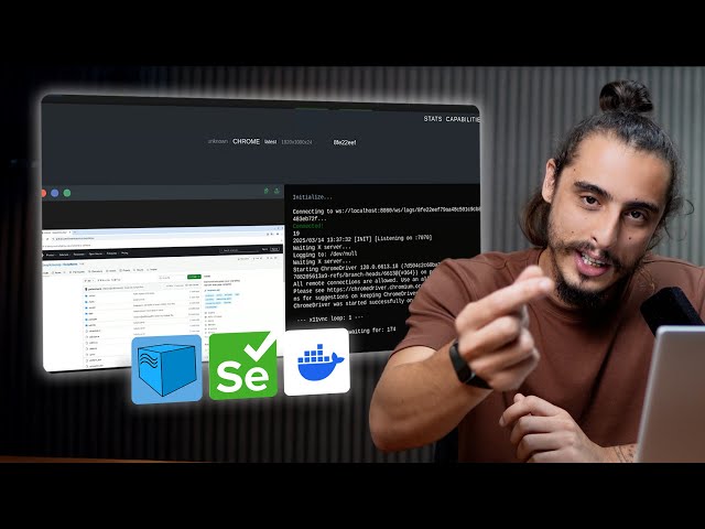 Como organizo minhas AUTOMAÇÕES WEB com Selenium e Selenoid