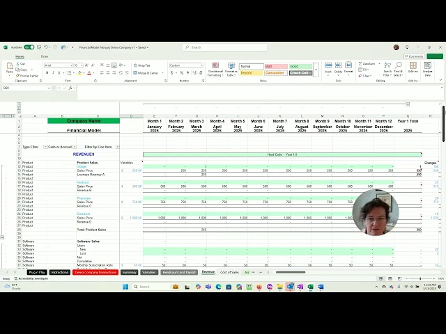 Unit 2  Navigating the SPARK Financial Model