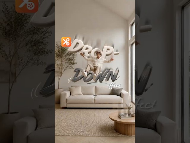 Drop Down, Land, and Take a Seat 🤯 | Easy Editing Tutorial