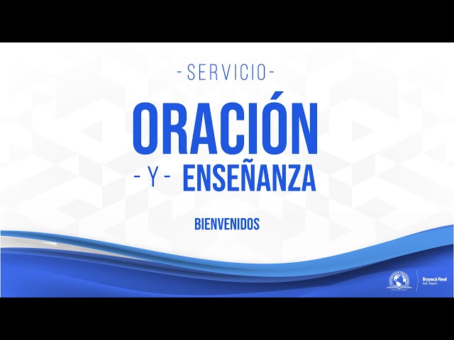 Culto de Oración y Enseñanza 26-Marzo-2026