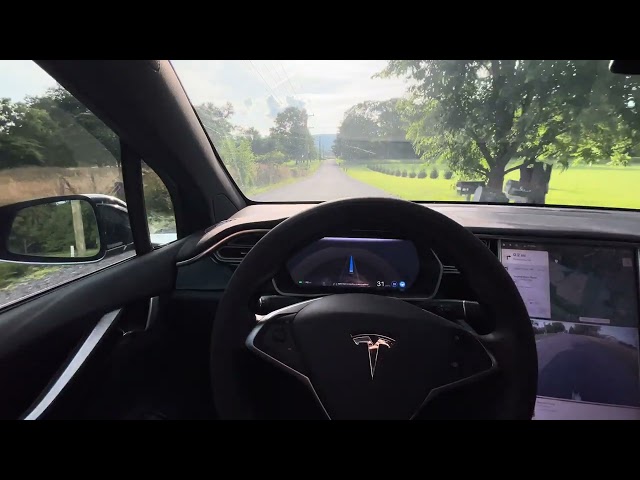 TESLA FSD Beta TESTING | Gravel + Unmarked Roads 009 | Full Self Driving 11.4.4 AutoPilot 2023.7.20