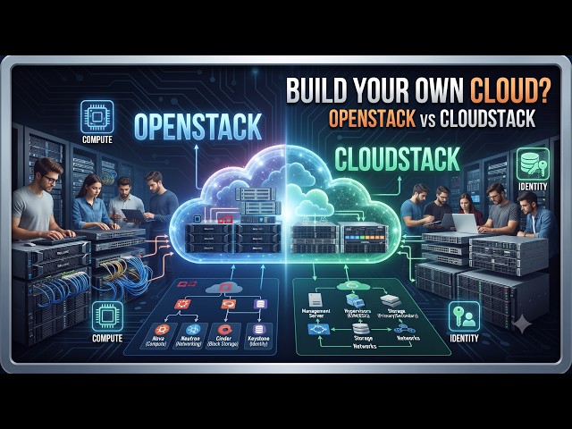 3.3 Build Your Own Private Cloud? ☁️ OpenStack vs CloudStack Explained