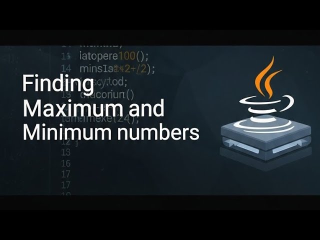 Find Maximum and Minimum Number Using Java 8 Streams Java Interview Question #ManishArya