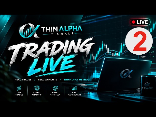 Order Book Trap: Live Execution #02 | ThinAlpha Order Flow