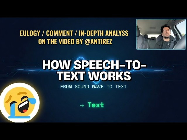 How Speech-to-Text Actually Works (Reacting to @antirez ) - [007 ENG]