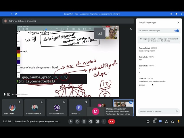 The Joy of Computing using Python | Live Problem Solving Session - Week 9 - 27th September