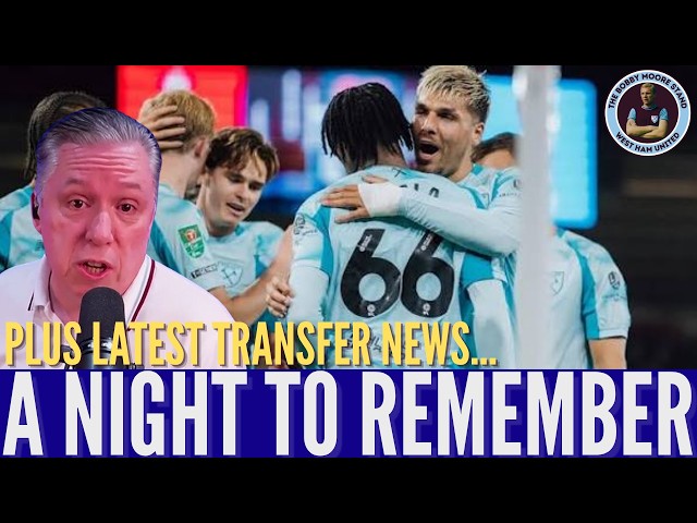 SAINTS 1-4 WEST HAM | YOUNGSTERS SHINE | WEST HAM UNITED | LEAGUE CUP