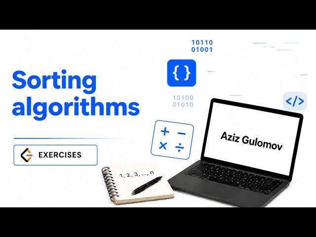 Sorting algorithms