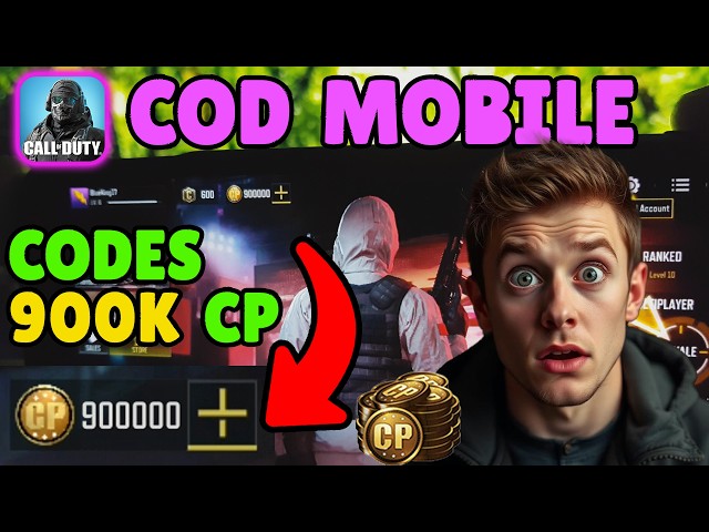 COD Mobile FREE CP ✅ How to Get 900K FREE COD Points in CODM 2026 ✅ New Redeem CODES 2026
