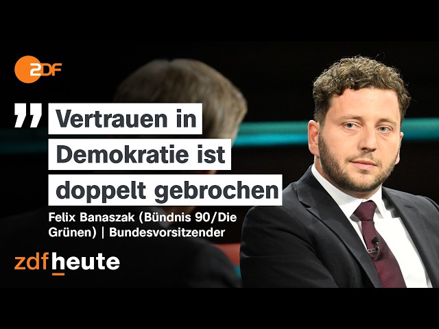 Green Party Leader Banaszak: Why politics now needs radical self-criticism | Markus Lanz from 09/...