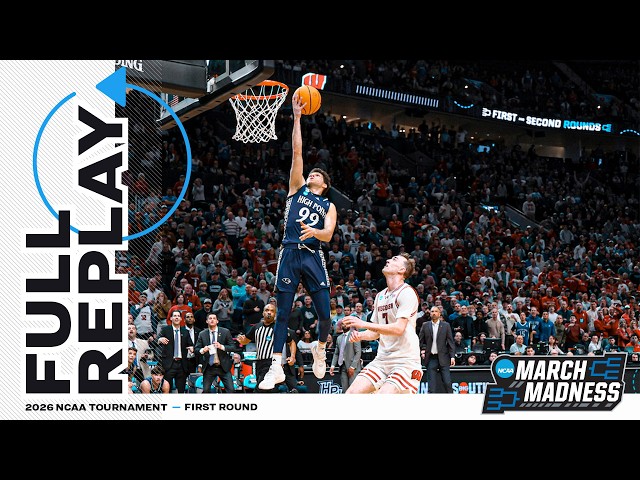 High Point vs. Wisconsin: 2026 NCAA men's first round | FULL REPLAY