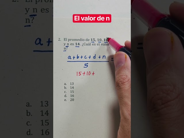 calculate the value of n #shorts #math