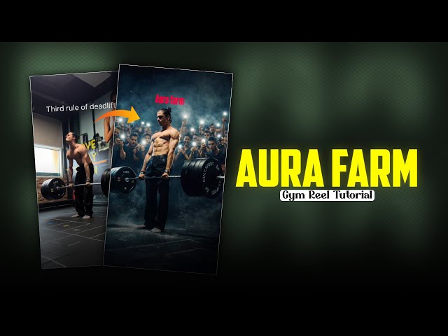 Trending Gym Aura Farm Reel Edit Tutorial in CapCut | Gym Reel Editing | Rahul Royzzz