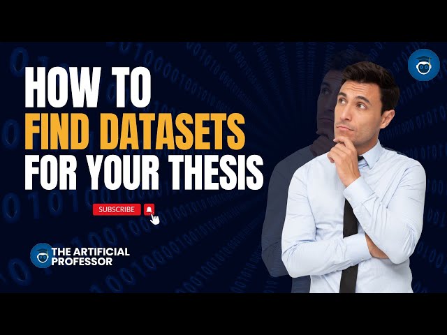 How To Find Datasets For Your Thesis | FREE Research Data Sources
