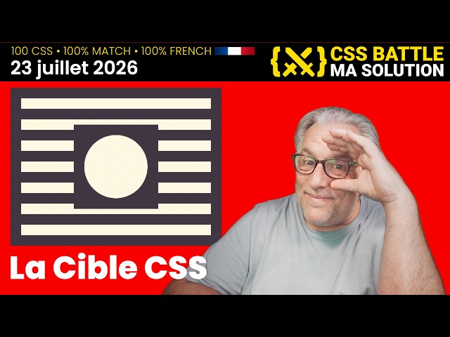 🎯 CSS Battle Thursday, July 23, 2026