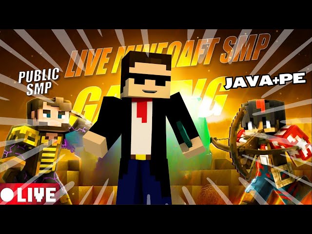 Minecraft Live SMP | BEST Public Smp Live | Join Now | #minecraft #shorts #shortlive