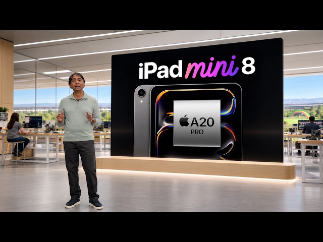 iPad mini 8 Just Got CONFIRMED! A20 Pro Chip Is Insane