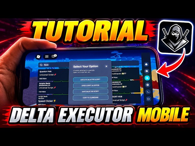 How To Download DELTA Executor Mobile - How To Use *ROBLOX* DELTA Executor Mobile➡️iOS Android 2026