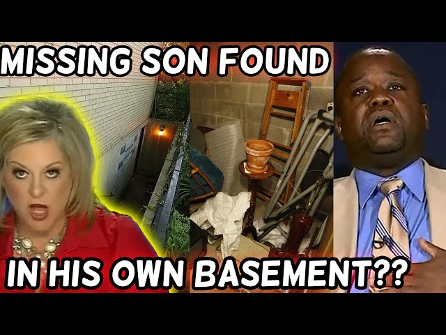 Missing child found in father's BASEMENT during Live w/ Nancy Grace about his missing child. 💀😵‍💫