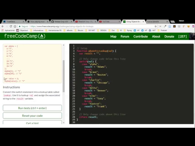 Aprendiendo a programar con FreeCodeCamp