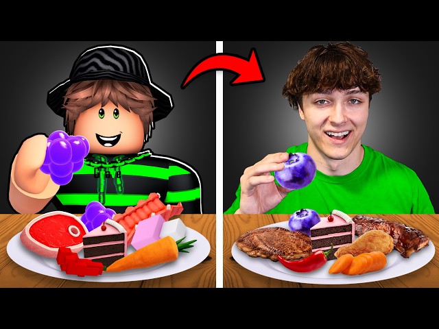 I Ate Every 99 Nights Food In REAL LIFE!
