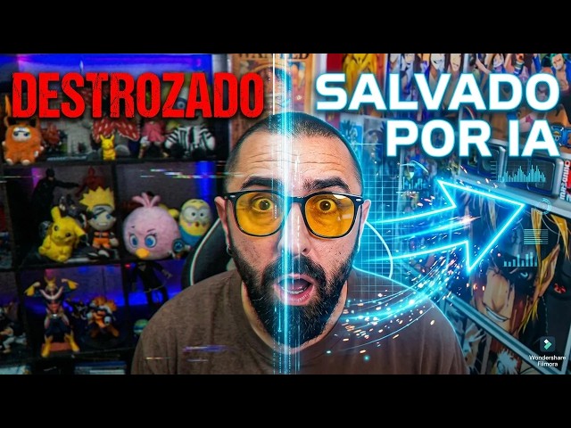 ¿Puede esta IA salvar un vídeo DESTROZADO? | Filmora