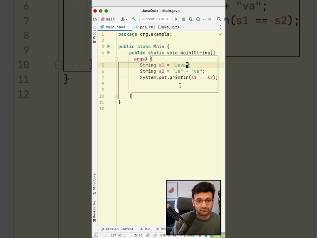 #2 You Think You Know Java? The String pool == trick