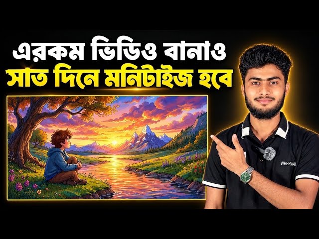 AI দিয়ে এমন ভিডিও বানান, ৭ দিনেই Monetization! 😍 | AI দিয়ে ভিডিও বানাবো কীভাবে | AI Video | Ai