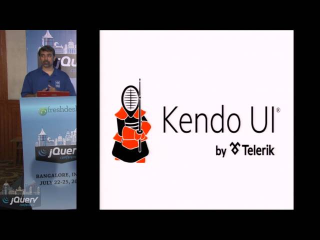 Kendo UI Core Open Source Framework for HTML 5 Apps by Lohith @jQueryConf 2015