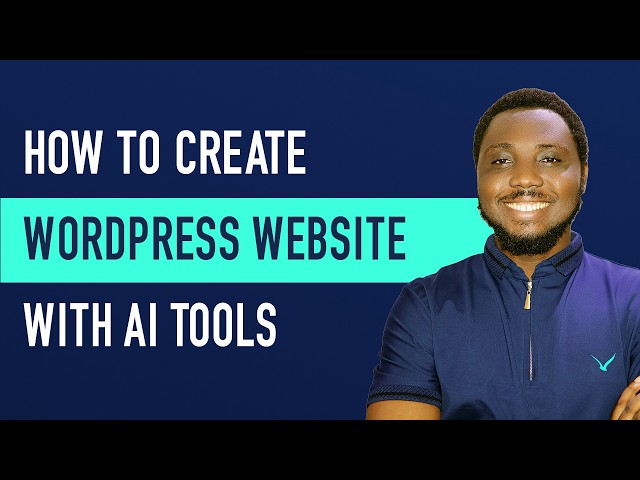 Build a Stunning WordPress Website with AI on Bluehost (Step-by-Step for Beginners)